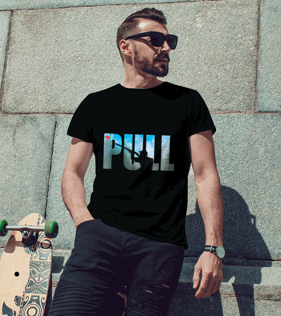 Pull Skeet Trap Clay Shotgun Shooting Sporting T-Shirt