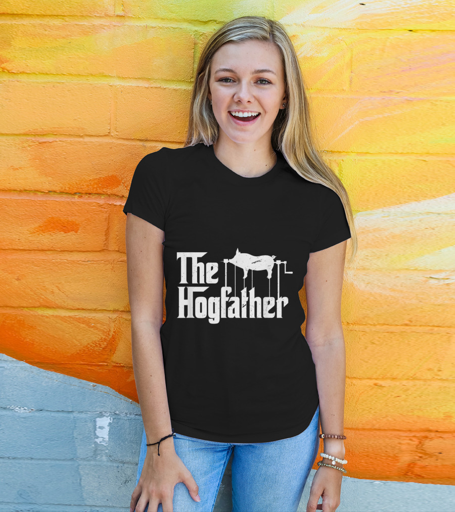 The Hogfather Barbecue Chef Funny BBQ Grill Master Godfather T-Shirt