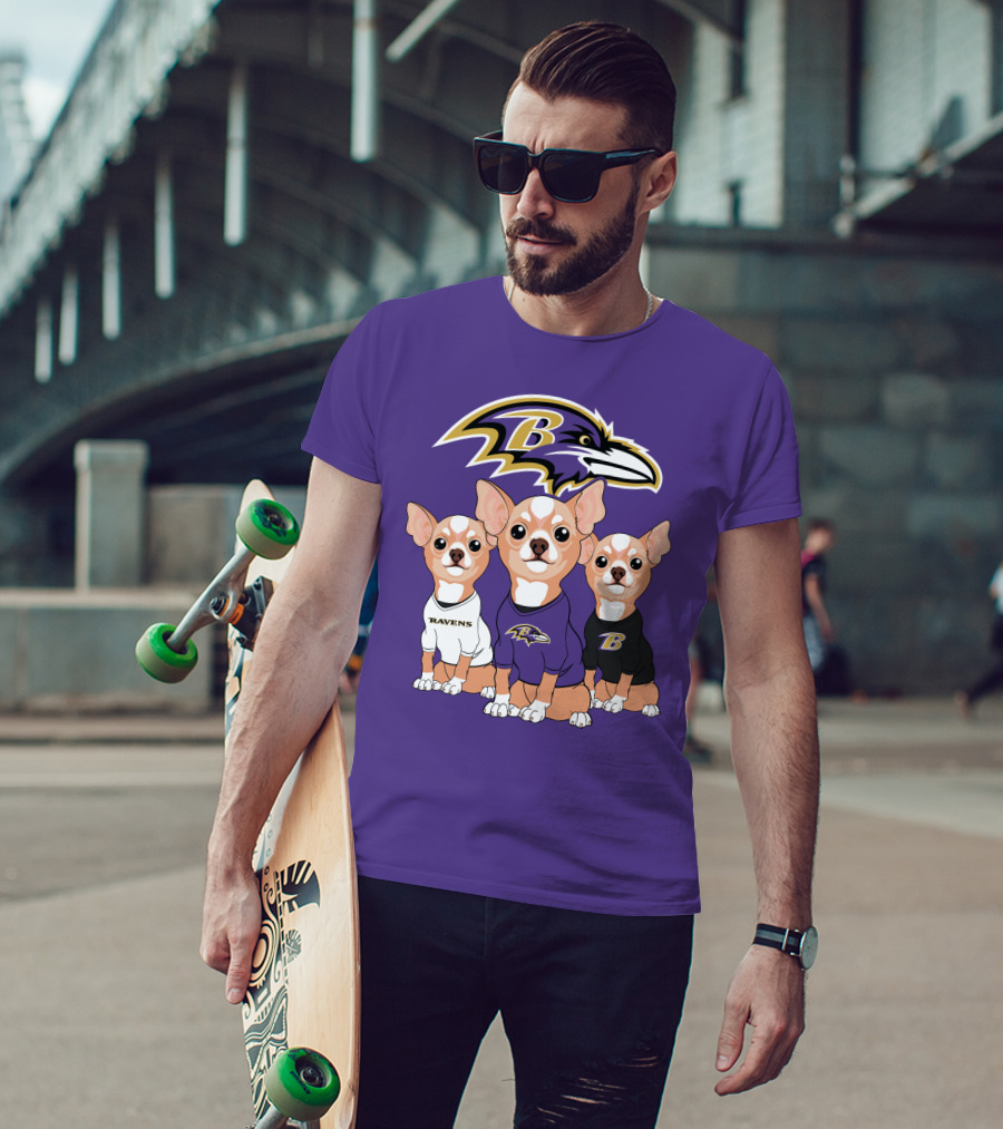 Ravens Chihuahua T-Shirt