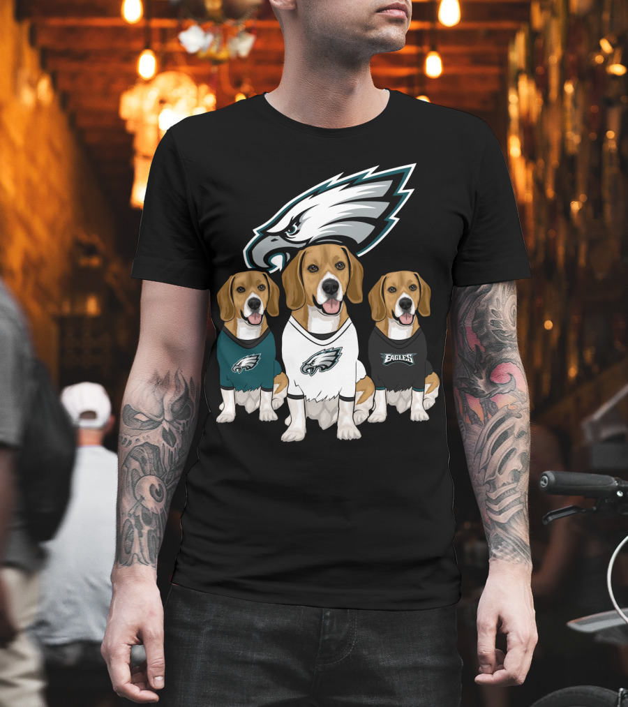 Philadelphia Eagles Beagles T-Shirt