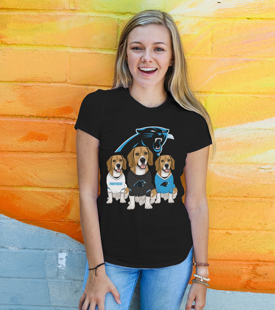 Panthers Beagle T-Shirt