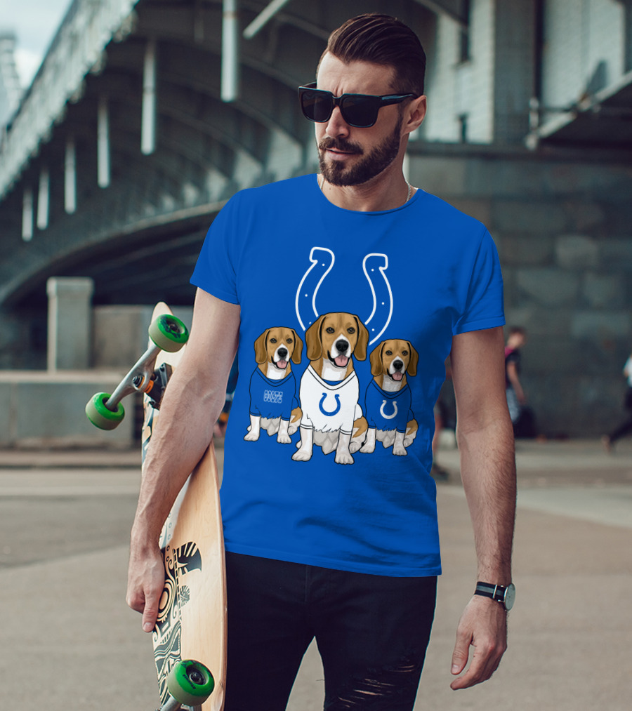 Indianapolis Colts Beagle Trio T-Shirt