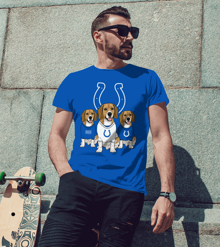 Indianapolis Colts Beagle Trio T-Shirt