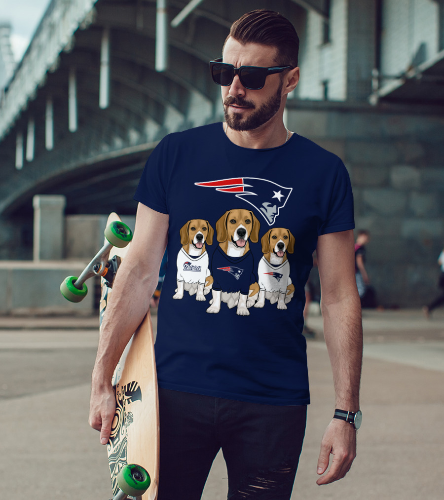 Patriots Beagle Trio T-Shirt