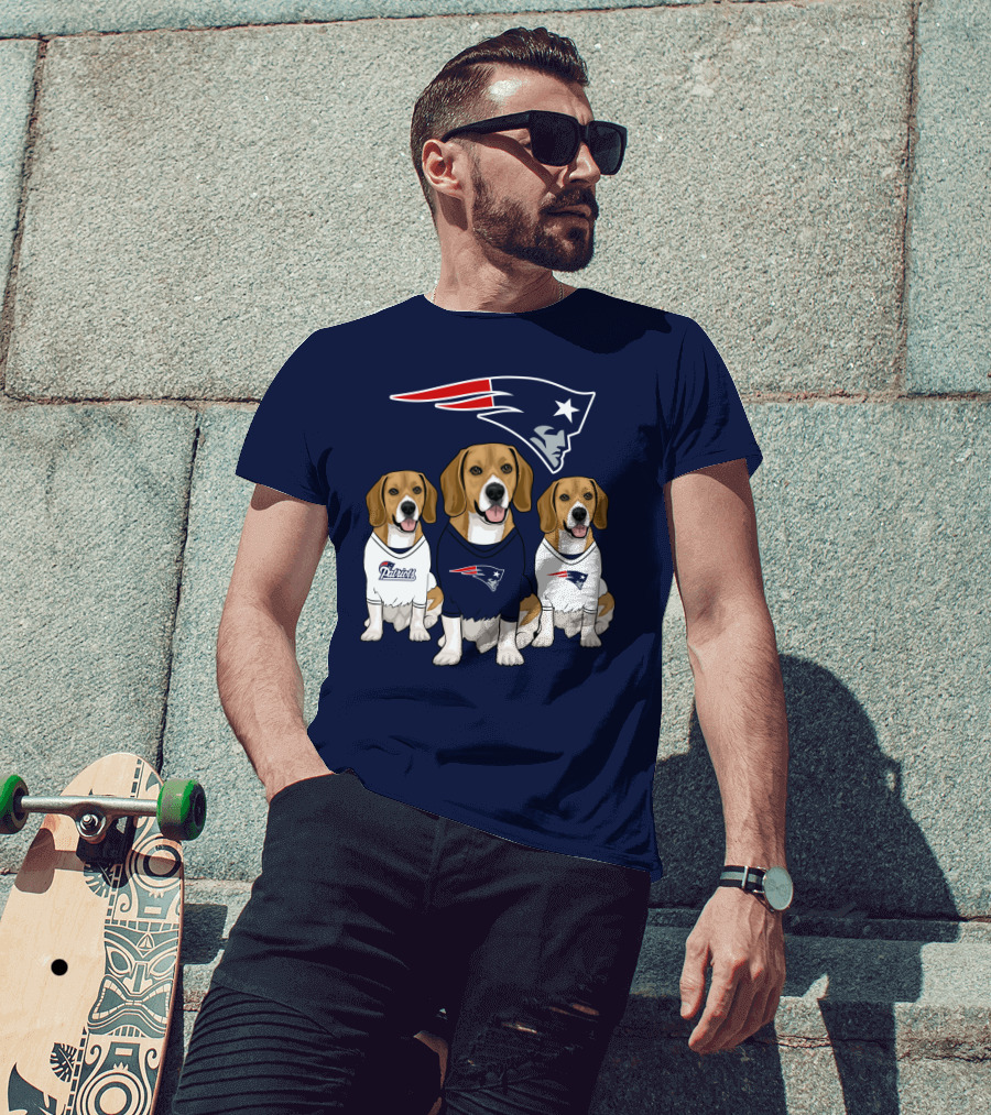 Patriots Beagle Trio T-Shirt