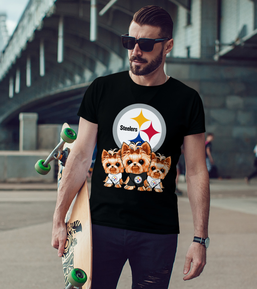 Steelers Yorkshire Terriers T-Shirt