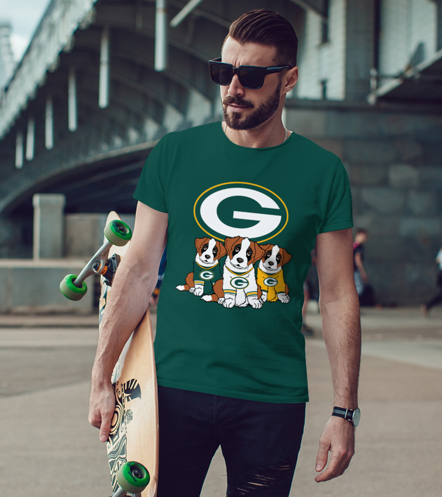 Green Bay Packers Saint Bernard T-Shirt