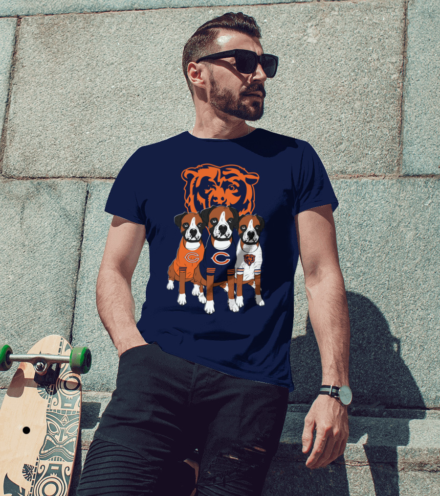 Chicago Bears Trio Boxer T-Shirt