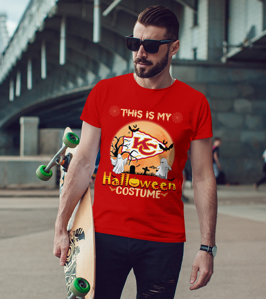 This Is My Kansas City Chiefs Halloween Costume T-Shirt