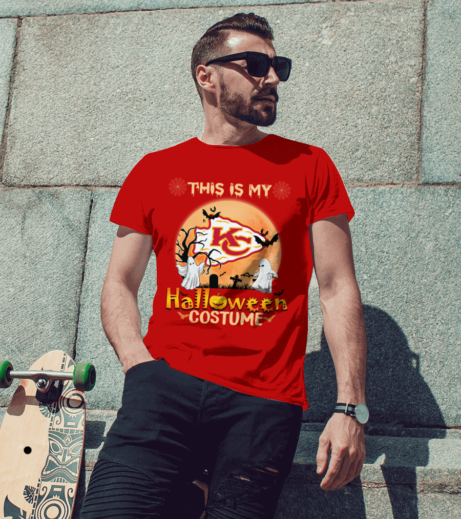 This Is My Kansas City Chiefs Halloween Costume T-Shirt
