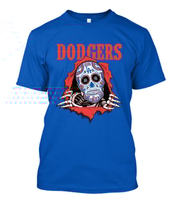 Dodgers La Sugar Skull T-Shirt