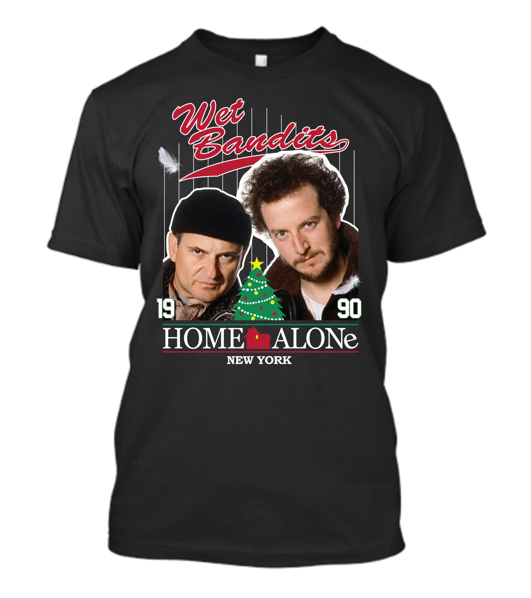 Wet Bandits Home Alone New York 1990 T-Shirt