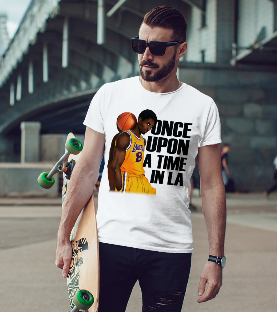 Once Upon A Time In LA Lakers 8 T-Shirt