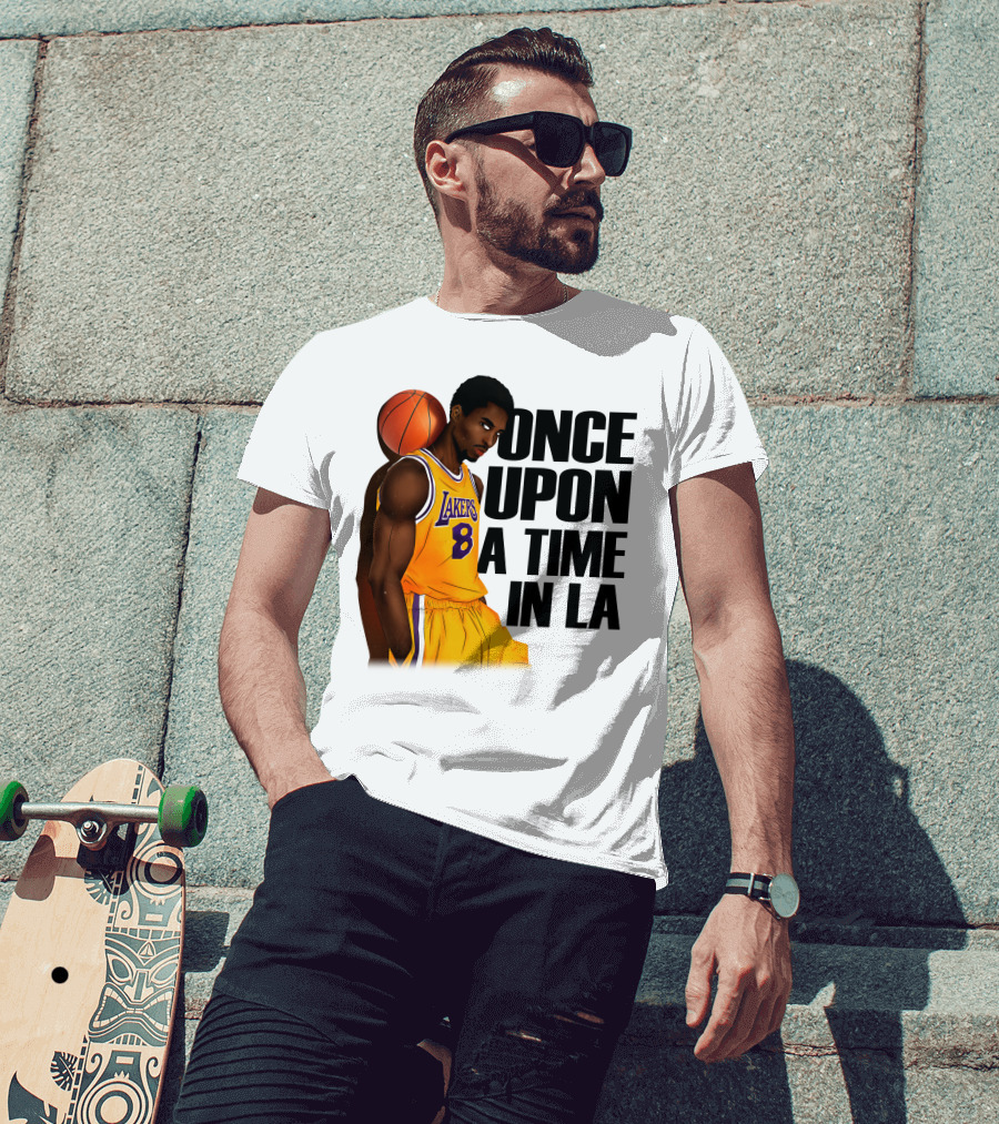 Once Upon A Time In LA Lakers 8 T-Shirt