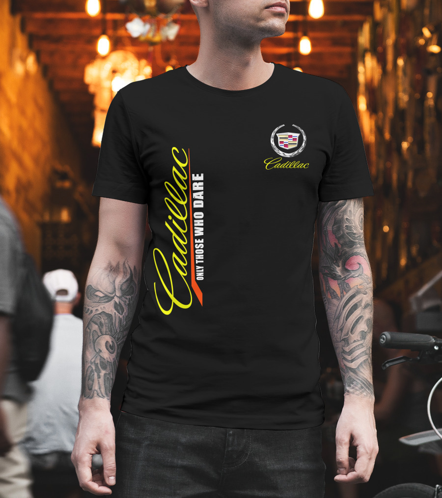 Cadillac Only Those Who Dare Logo T-Shirt