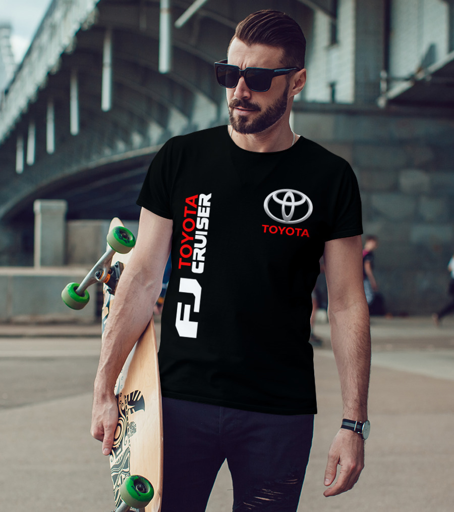 Toyota Fj Cruiser 10 Logo And Branding T-Shirt