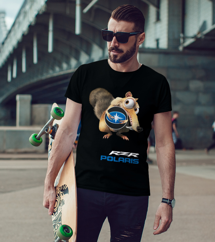 Rzr Polaris Ice Age Scrat T-Shirt