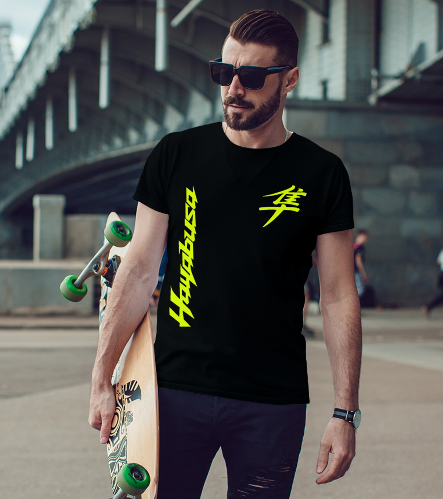Hayabusa Kanji Vertical Style T-Shirt