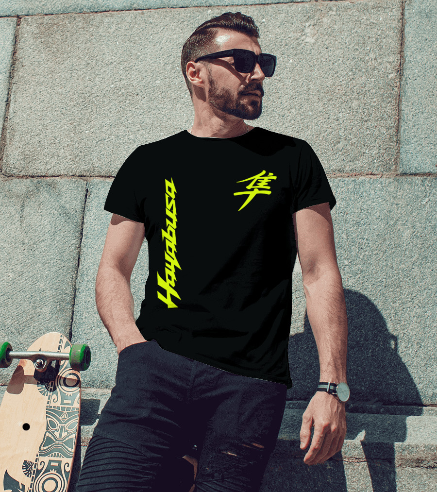 Hayabusa Kanji Vertical Style T-Shirt
