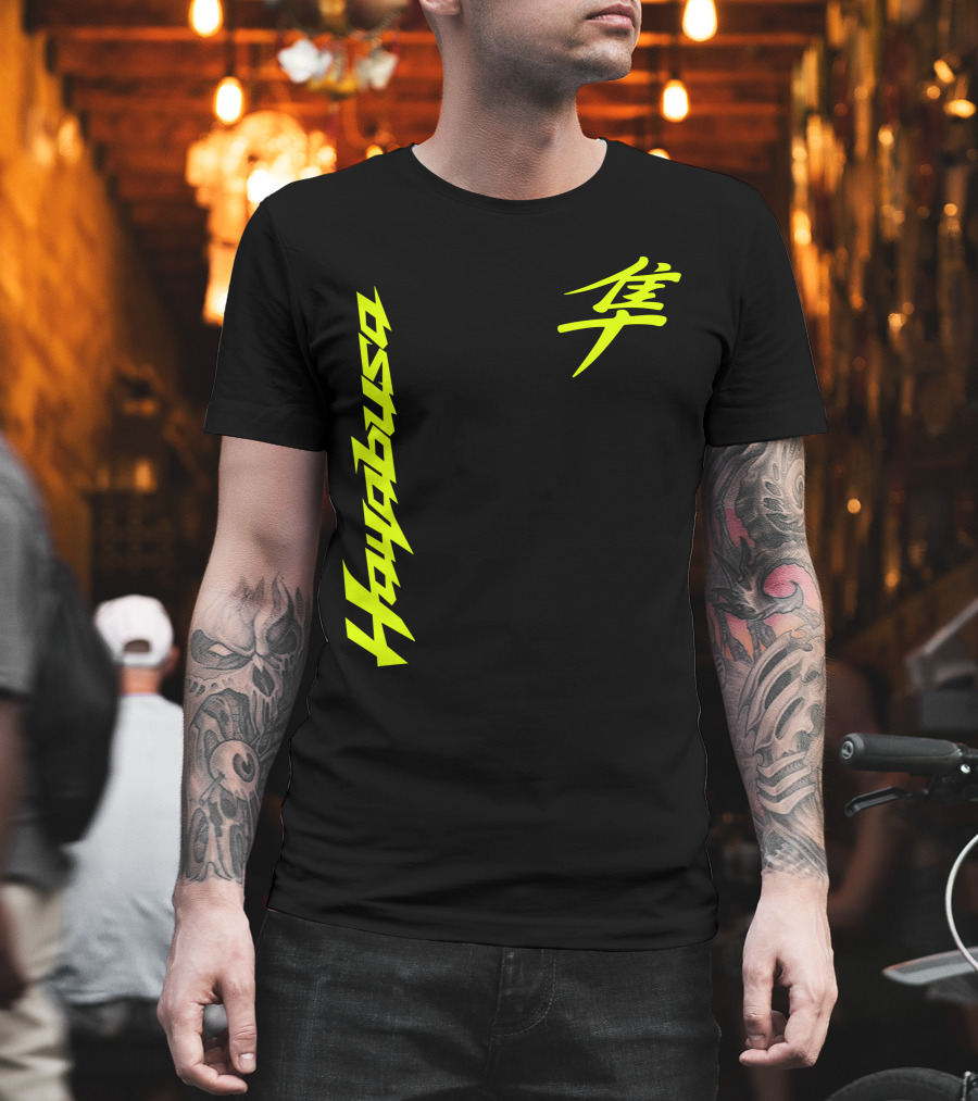 Hayabusa Kanji Vertical Style T-Shirt