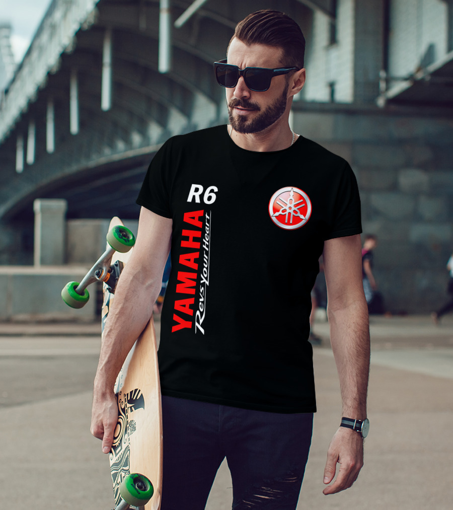 Yamaha R6 Revs Your Heart T-Shirt