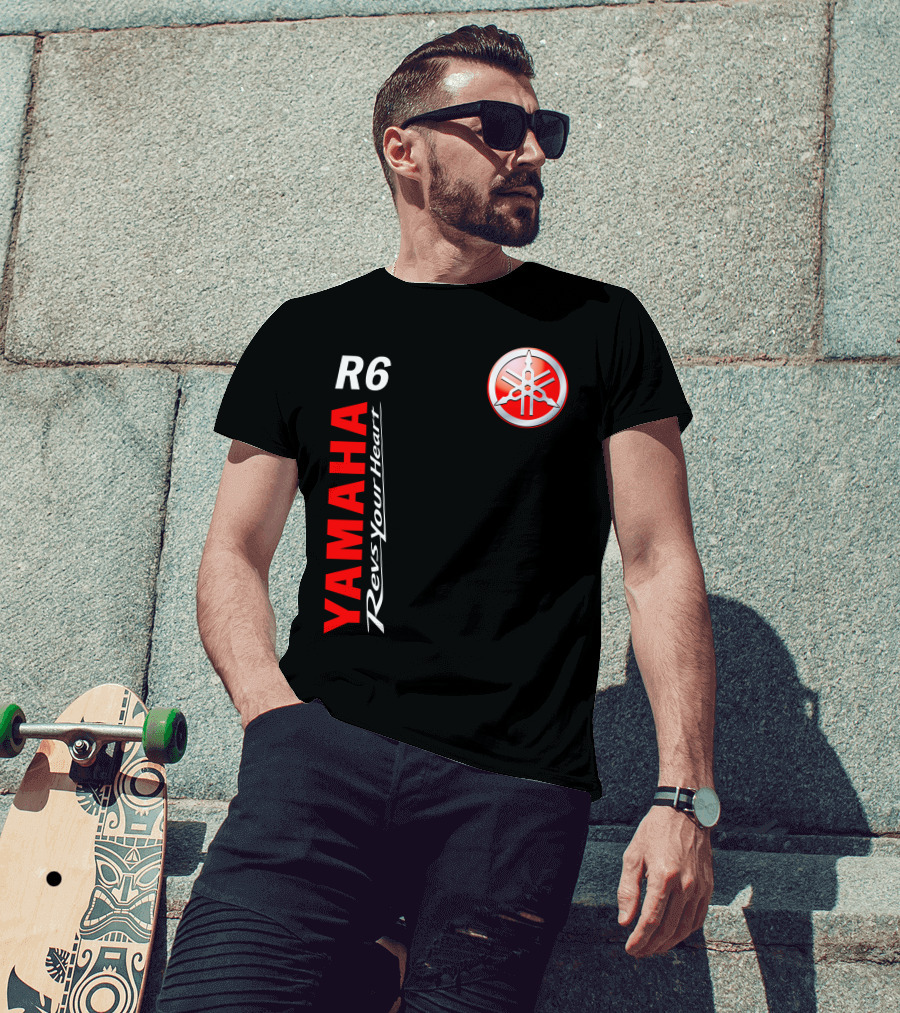 Yamaha R6 Revs Your Heart T-Shirt