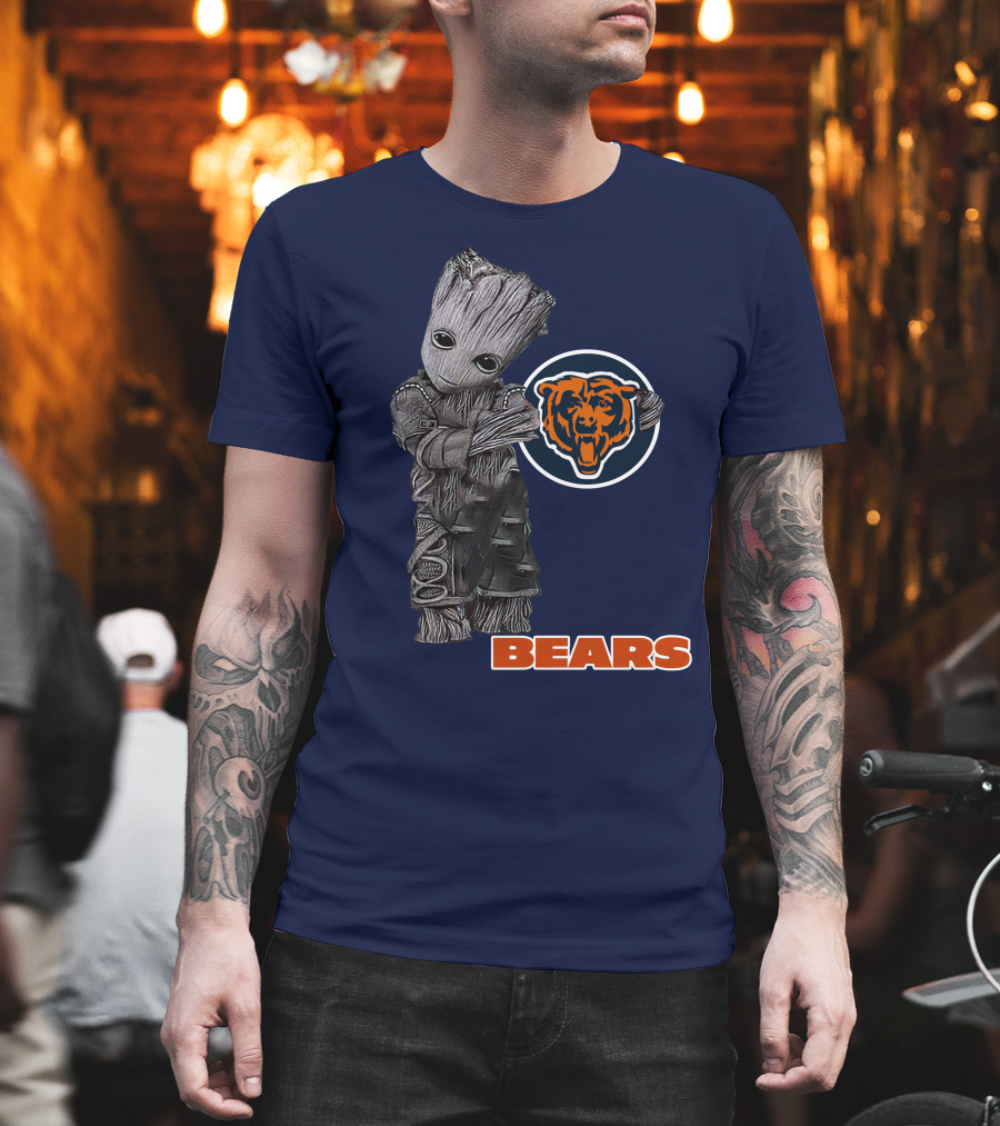 Groot Chicago Bears Fan T-Shirt