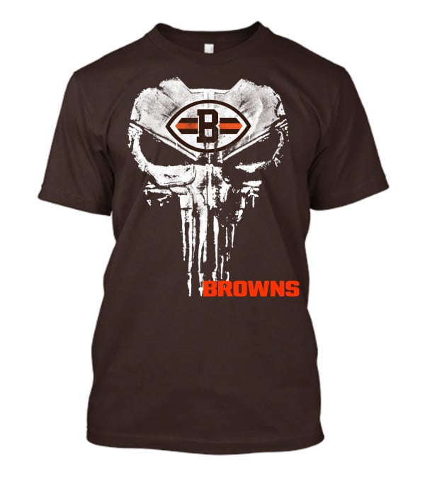 Browns Skull Logo B T-Shirt