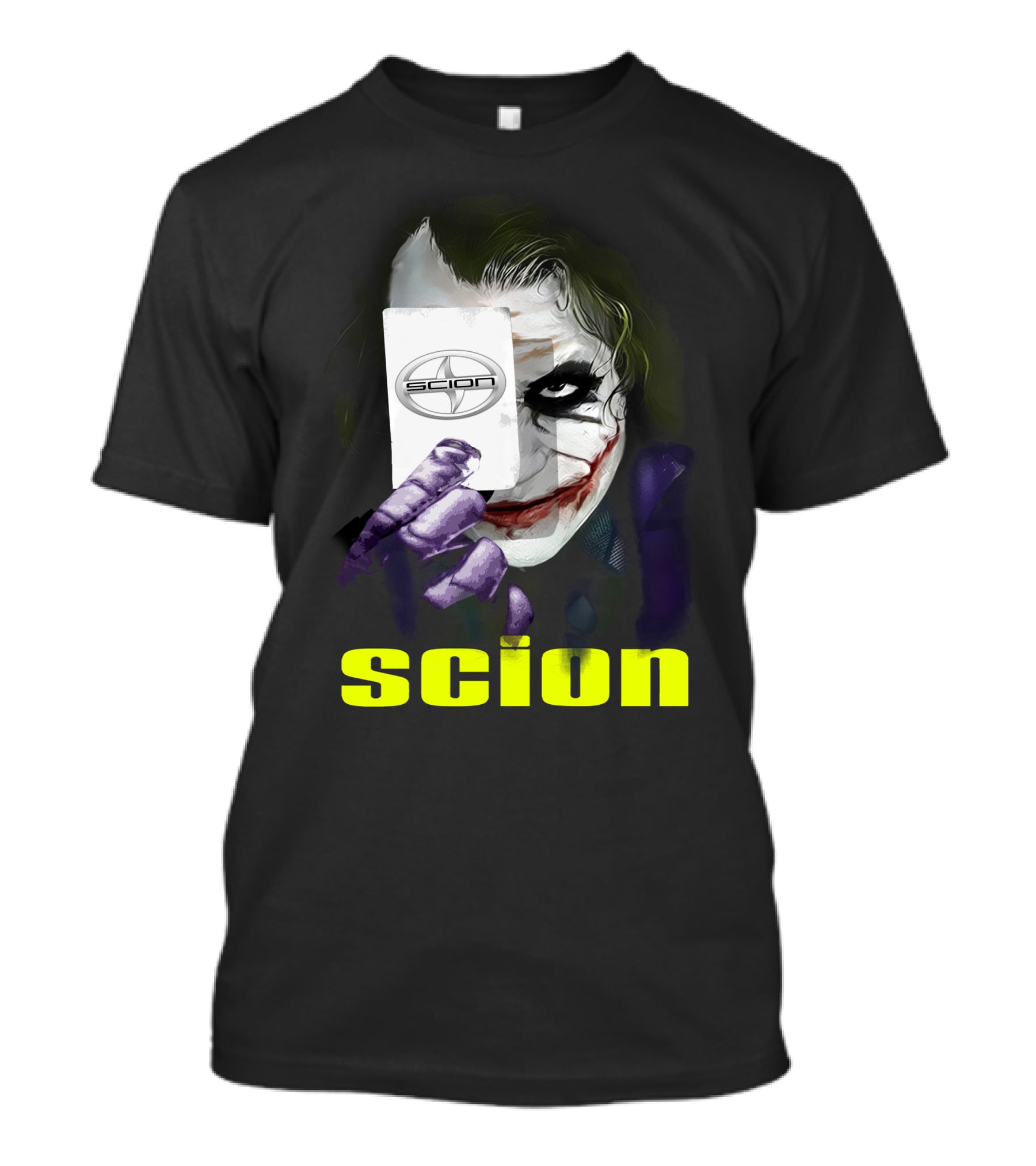 Scion Joker Card With Iconic Clown Face T-Shirt