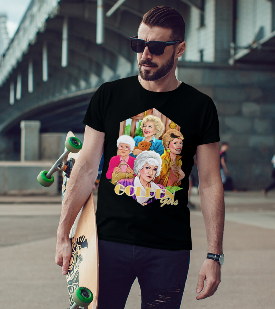 Golden Girls Iconic TV Show Characters T-Shirt