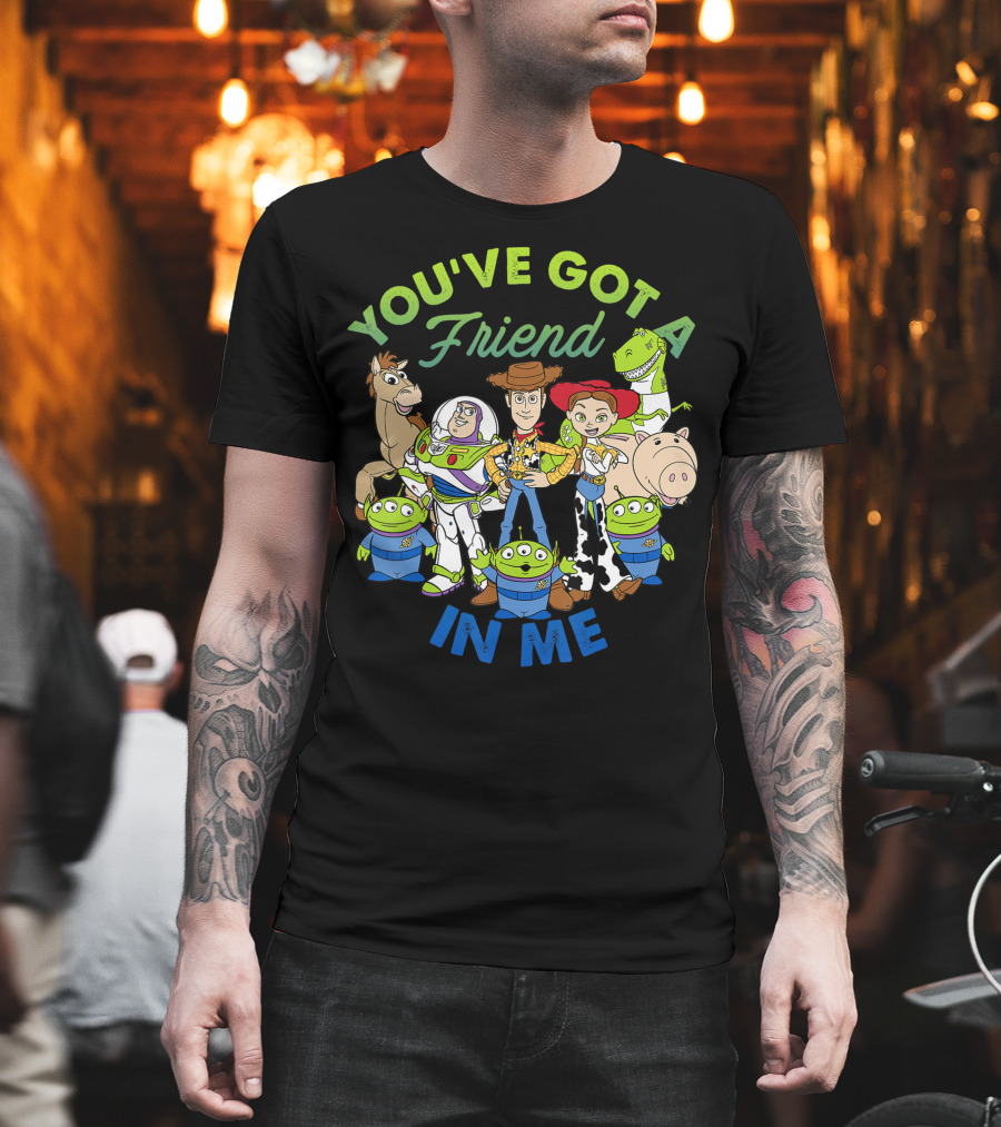 You've Got a Friend in Me Disney Pixar Toy Story Character Group T-Shirt