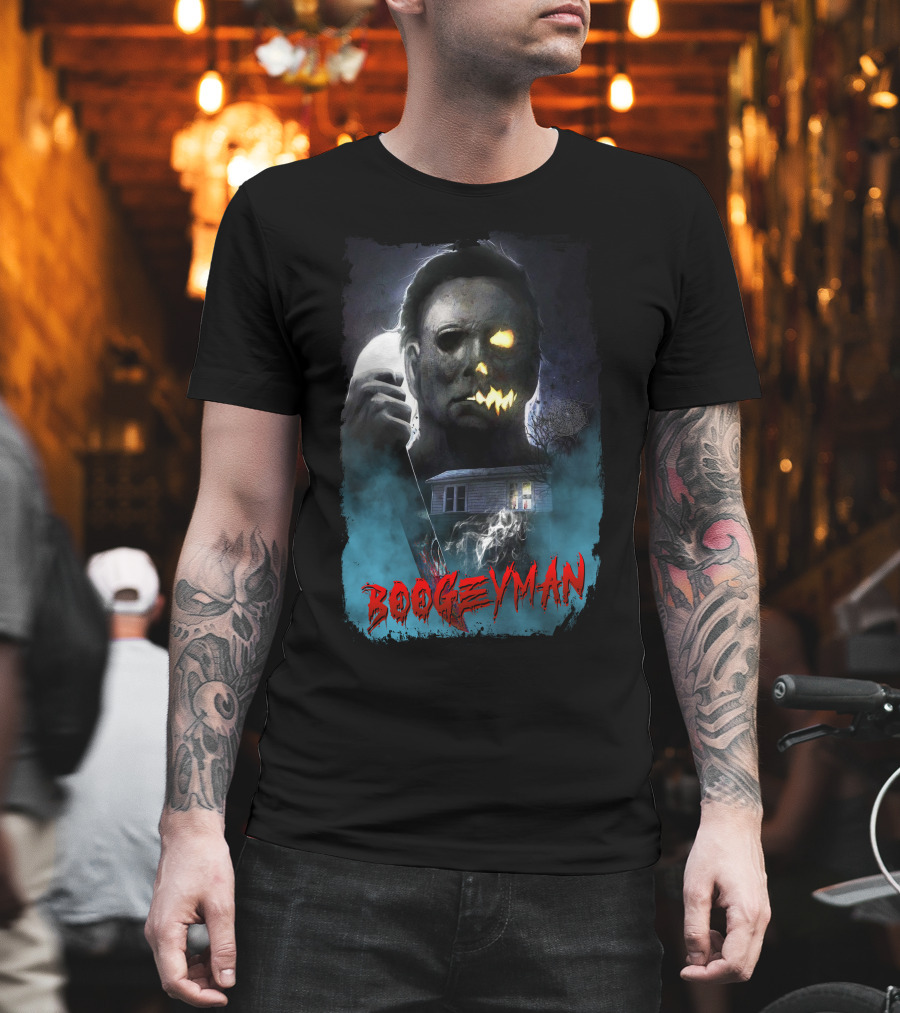 Boogeyman Halloween Horror Only Today T-Shirt
