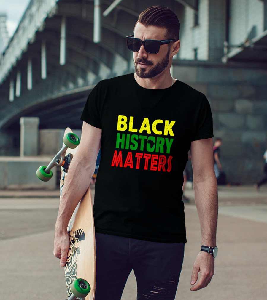 Black History Matters African American Month Africa T-Shirt