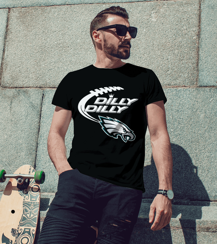 Philadelphia Eagles Dilly Dilly Bud Light Football Fan T-Shirt