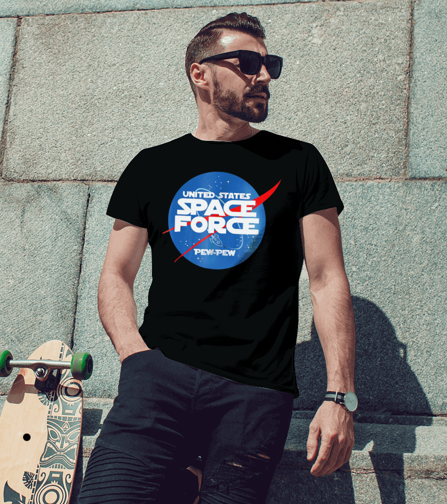 United States Space Force Pew-Pew T-Shirt