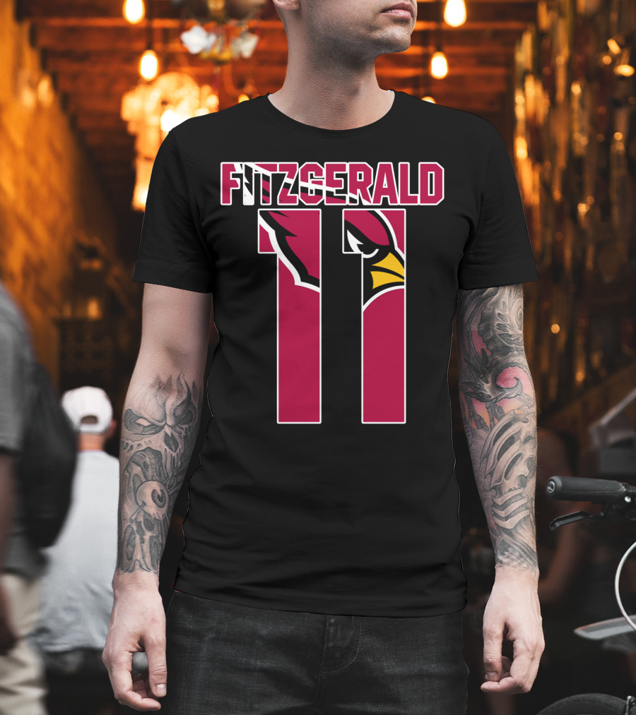 Fitzgerald 11 Arizona Cardinals Player Jersey T-Shirt