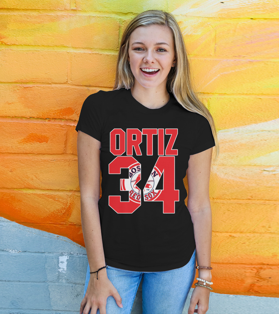 Boston Red Sox Ortiz T-Shirt