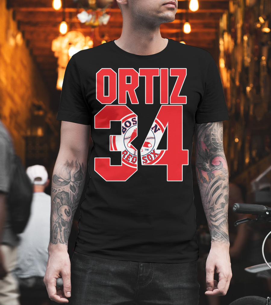 Boston Red Sox Ortiz T-Shirt