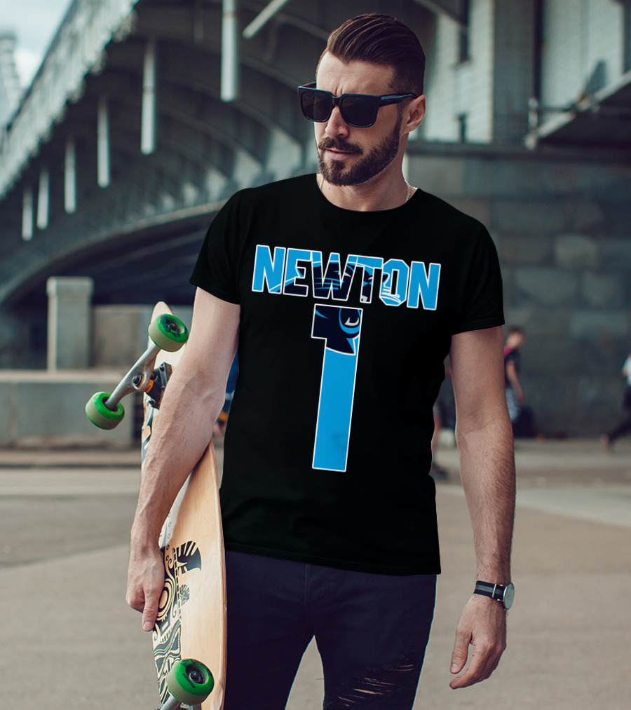 Newton Panthers Number 1 T-Shirt