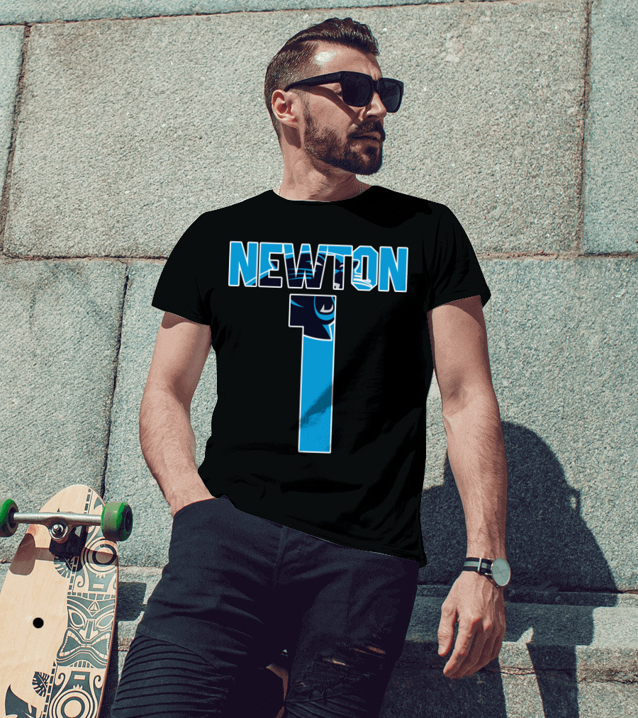 Newton Panthers Number 1 T-Shirt
