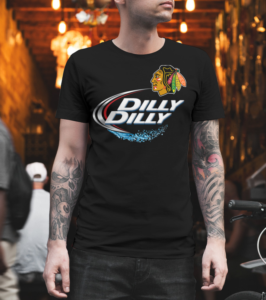 Chicago Blackhawks Dilly Dilly NHL Fan T-Shirt