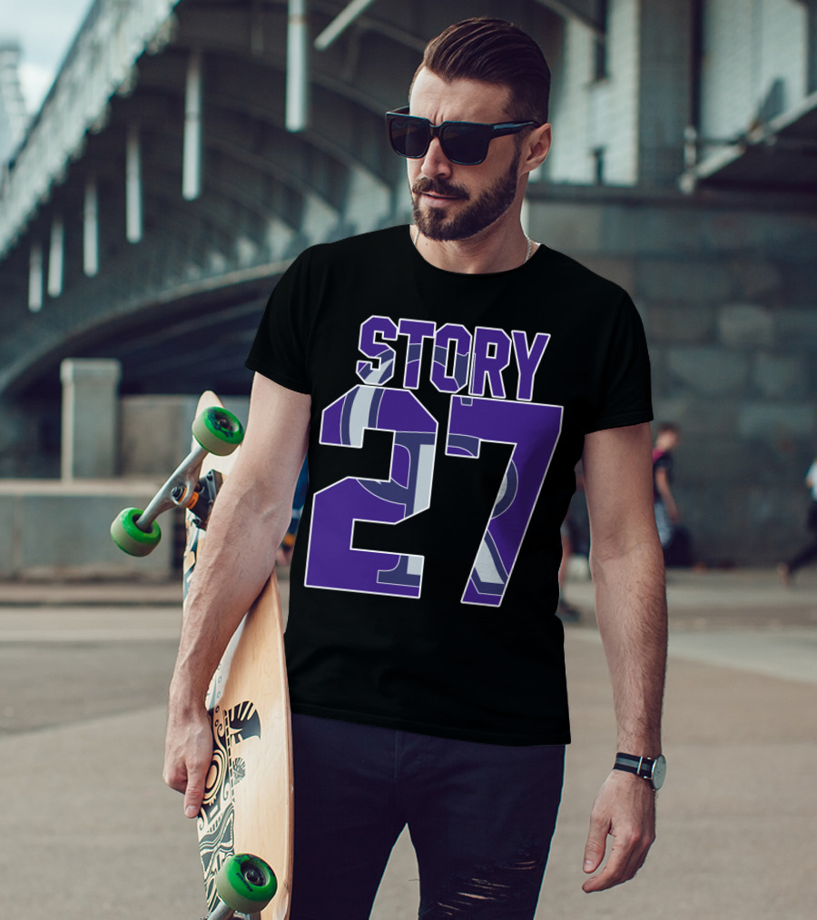Colorado Rockies Story 27 Player Number T-Shirt