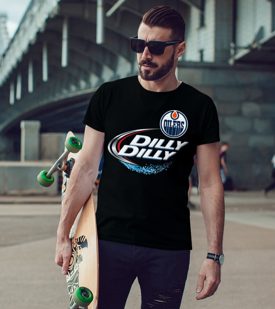 Dilly Dilly Edmonton Oilers NHF Fan T-Shirt