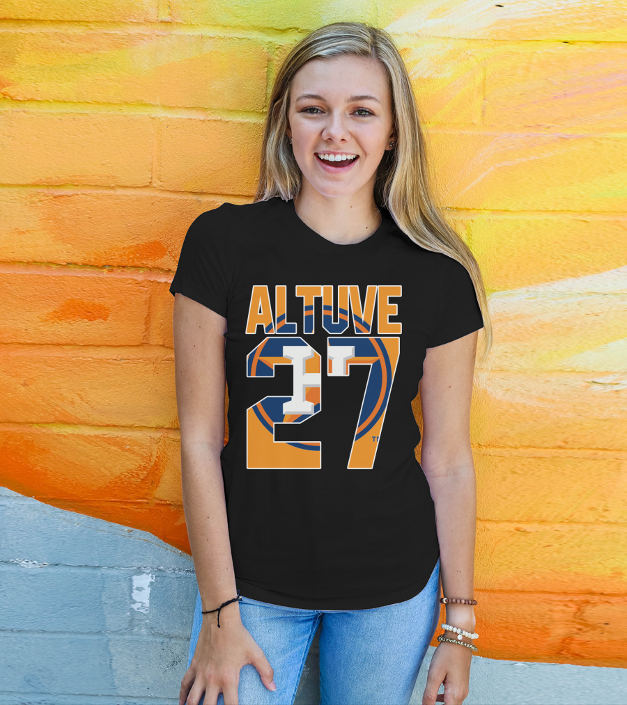 Altuve 27 Houston Astros Baseball T-Shirt