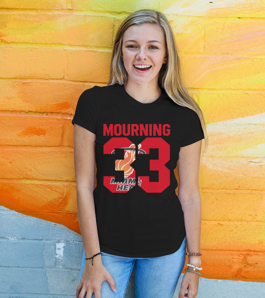 Mourning 33 Miami Heat T-Shirt
