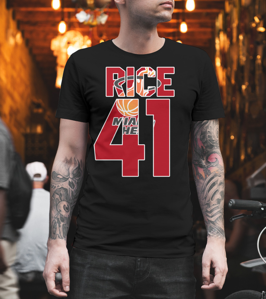 Glen Rice 41 Miami Heat Basketball Fan Essential T-Shirt