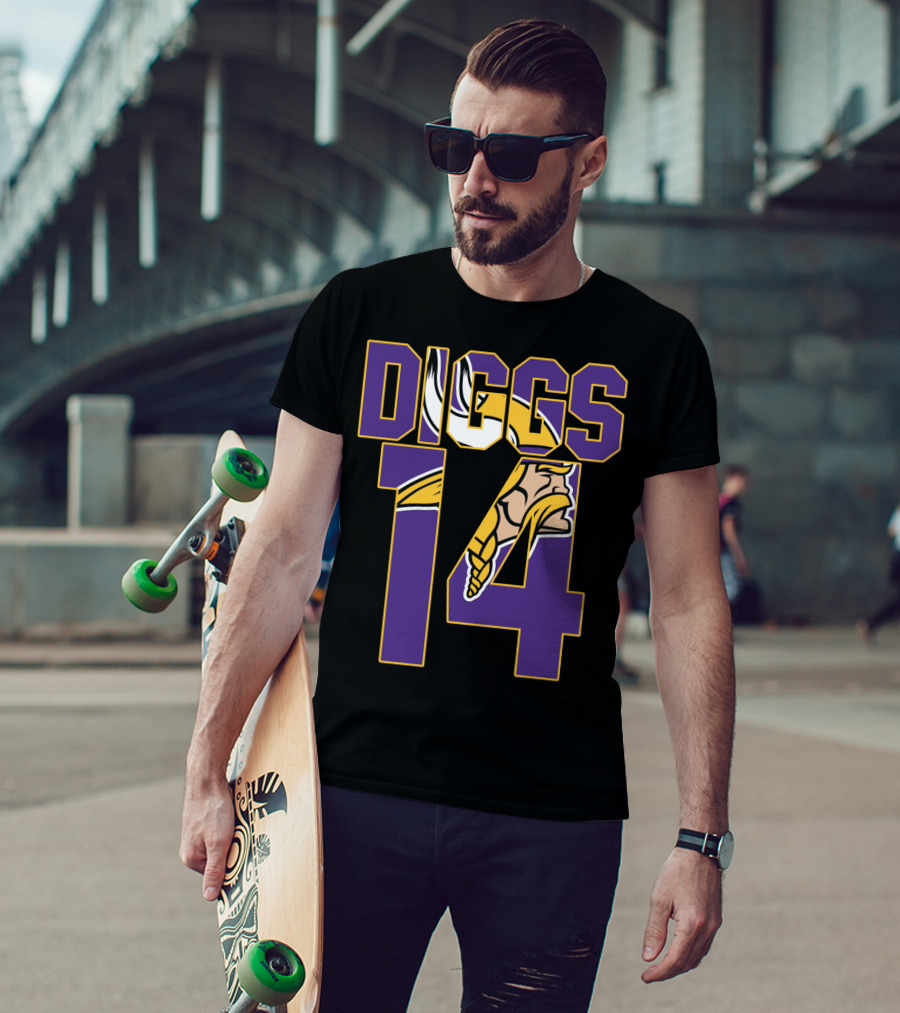 Minnesota Vikings Stefon Diggs 14 Jersey T-Shirt