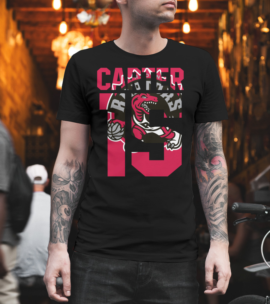 Carter 15 Toronto Raptors Nba T-Shirt Retro Ness Vince T-Shirt