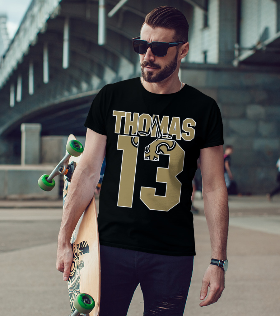 New Orleans Saints Thomas 13 Player Jersey T-Shirt