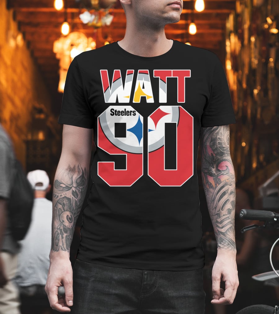 Watt 90 Steelers Pittsburgh T.j. Game Jersey T-Shirt
